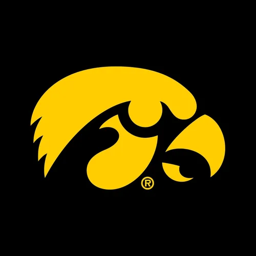 Miniatura 3 de UGP Campus Apparel NCAA Primary Logo - Pantalones deportivos universitarios del equipo deportivo Iowa Hawkeyes Negro