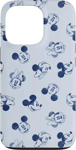 Miniatura 10 de Funda retro para iPhone 12/12 Pro de Disney Minnie y Mickey Mouse Icon Faces de arte vintage