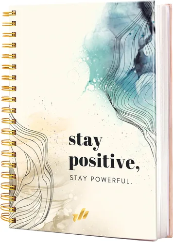Miniatura 11 de Cuaderno de espiral de tapa dura, 10.25" x 7.25", 300 páginas, gran cuaderno universitario con rayas para mujeres, ideal para escritura, diario, New