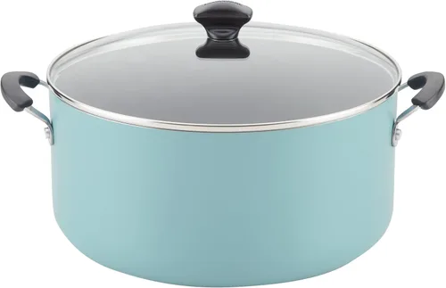 Miniatura 8 de Farberware - Olla de cocina antiadherente con tapa, 10.5 cuartos de galón - Negro