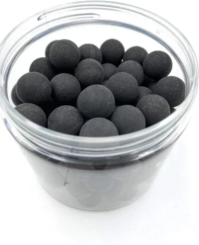 Miniatura 9 de 100 unidades en calibre 50 bolas de acero de goma dura de alta calidad, 0.10 oz, proyectiles reutilizables pesados, bolas de pintura, defensa