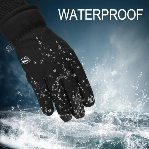 Miniatura 6 de 30F Guantes de invierno térmicos para correr, para pantalla táctil