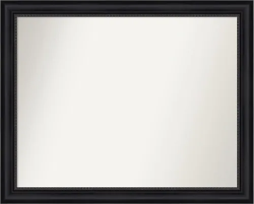 Miniatura 171 de Amanti Art Espejo personalizado, espejo de baño negro Astor, espejo de pared o espejo de tocador de baño sobre el fregadero (25 x 25 pulgadas)
