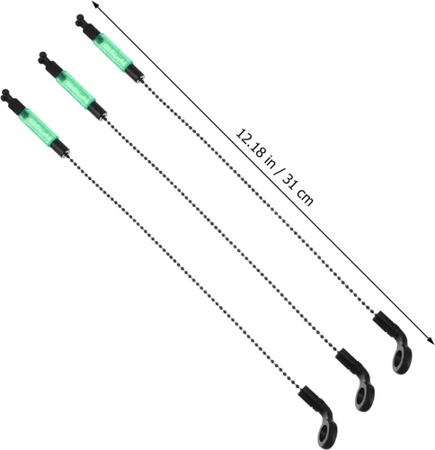 Miniatura 4 de 3 unids Pesca Alarma Accesorios de Pesca Carpa Bite Indicador Percha Rack