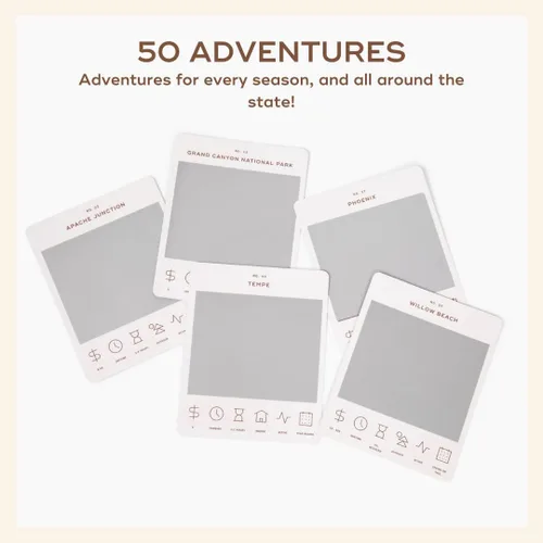 Miniatura 6 de Reach International Outfitters Lista de Aventuras de Arizona: 50 Tarjetas para Rascar para Actividades al Aire Libre, Atracciones Turísticas