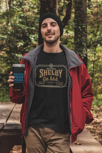 Miniatura 3 de Pop Threads Peaky Blinders Shelby Merchandise - Camiseta unisex para hombres y mujeres