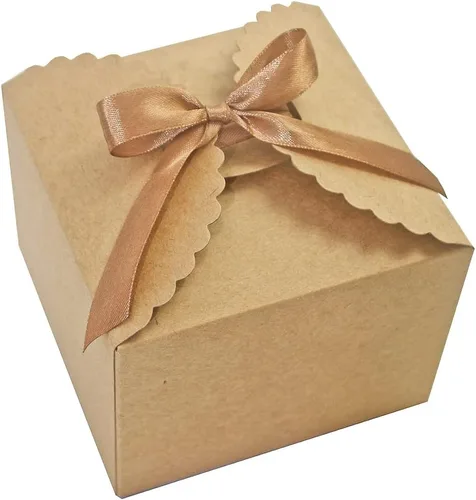Miniatura 13 de WEWILUCK Cajas de regalo plateadas con purpurina, 10 cajas de regalo pequeñas con tapas a granel para bodas, fiestas, cumpleaños, día de San
