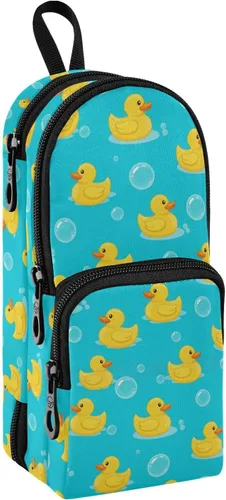 Miniatura 25 de Bolsa de lápiz colorida Bolsa de lápices duradera Caja organizadora Casos de papelería Estuche para lápices Estuche de pluma Colorido