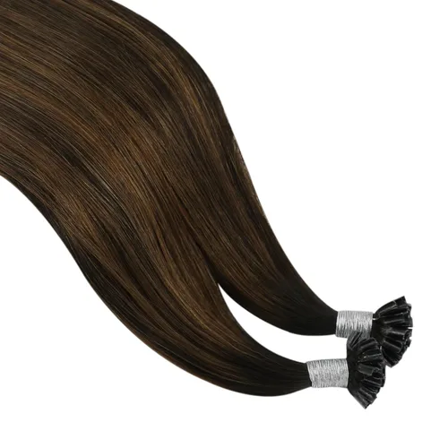 Miniatura 7 de YoungSee Extensiones de Cabello Humano con Cinta Balayage Extensiones de Cabello con Cinta Marrón Oscuro Extensiones de Cabello con Cinta Ombre