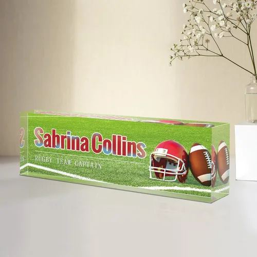 Miniatura 8 de Placa de nombre personalizada para escritorio, placa de nombre de escritorio personalizada, regalos de agradecimiento a los empleados, accesorios