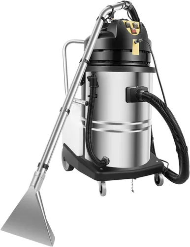 Miniatura 8 de Máquina comercial de limpieza de alfombras de 40L/11Gal Extractor de alfombras 2 en 1 para detalles de automóviles, champú comercial de alfombras