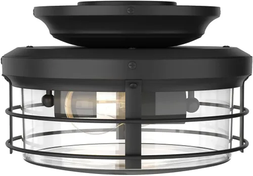 Miniatura 4 de Progress Lighting Springer II Collection - Kit de luces rústicas color negro mate (P260004-31M-WB)