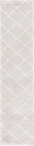 Miniatura 39 de SAFAVIEH Tahoe Shag Collection - Alfombra para pasillo, 2 x 9 pies, diseño de enrejado, no desprende pelusa y de fácil cuidado, 1.2 pulgadas