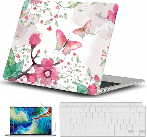 Miniatura 34 de GVTECH Funda para MacBook Air de 13 pulgadas (2010-2017) A1369 A1466 carcasa rígida de plástico, carcasa negra