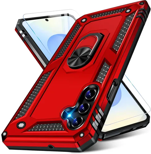 Miniatura 69 de Vaki Funda para Samsung Galaxy S22 5G con protector de pantalla integrado de grado militar, cubierta dura y resistente, funda resistente para Galaxy