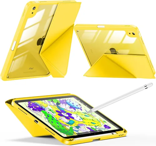 Miniatura 10 de INFILAND Funda para iPad (A16) 11ª generación de 11 pulgadas 2025/10ª generación de 10.9 pulgadas 2022, soporte multiángulo, cubierta magnética