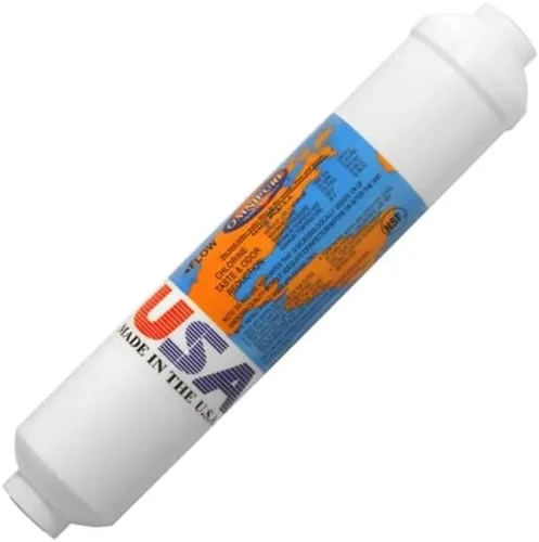Omnipure K2553-KK - Filtro en línea de eliminación de nitrato de 10 x 2 pulgadas con control de calidad de 3/8 pulgadas por IPW Industries Inc.