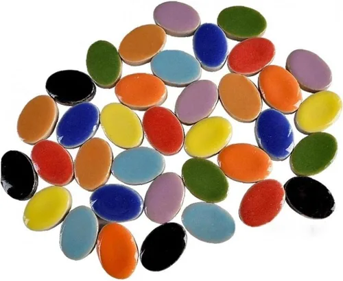 Miniatura 6 de 60 piezas de mosaico, piezas de micro porcelana, manuales de cerámica para manualidades, decoración del hogar, macetas, joyería hecha a mano