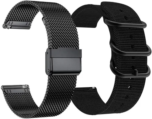 Correas de reloj inteligente de 0.866 in compatibles con Fossil Men's Gen 6/5E 1.732 in, Gen 5 Carlyle Garrett/Gen 5 Julianna/Gen 4 Explorist HR,