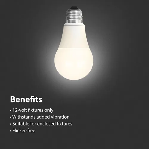 Miniatura 9 de Feit Electric Bombillas LED A19 equivalentes a 100 W, regulables, blanco brillante de 3000 K, 1600 lúmenes, vida útil de 22 años, base E26, CRI 90