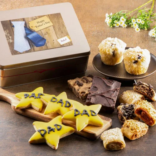 Miniatura 10 de Cestas de regalo de comida de feliz cumpleaños, regalos de comida gourmet, cestas de regalo de cumpleaños para mujeres, hombres, adolescentes