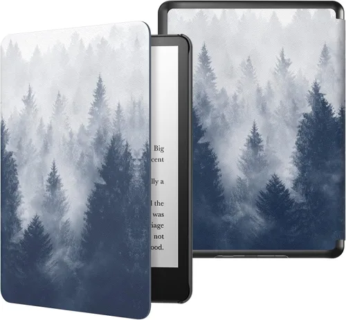 MoKo Funda para Kindle Paperwhite de 6.8" (11ª generación-2021) y Kindle Paperwhite Signature Edition, ligera, con encendido/apagado automático para