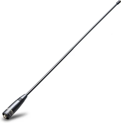 Antena de radio para BaoFeng UV-5R/888S Antena Walkie Talkie de largo alcance 15.6 pulgadas Whip VHF/UHF (144/430Mhz) Antena SMA-Hembra (1 paquete)