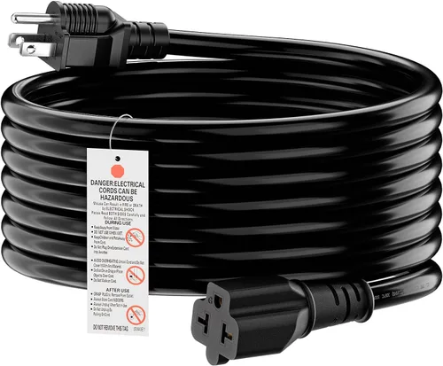 Miniatura 16 de [4 en 1] Cable adaptador de CA para el hogar de 12 AWG de 15 amperios a hoja T de 20 amperios, NEMA 5-15P a 5-15R/ 5-20R/ 6-15R/ 6-20R, adaptador