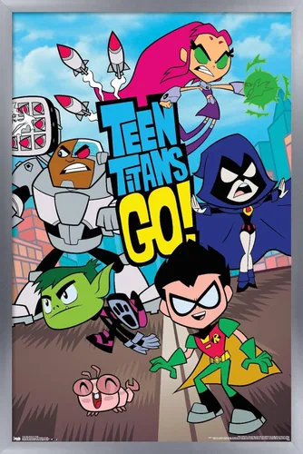 Miniatura 13 de DC Comics Teen Titans Go! - Póster de pared grupal, 22.4 pulgadas de largo x 14.7 pulgadas de ancho, versión premium sin marco
