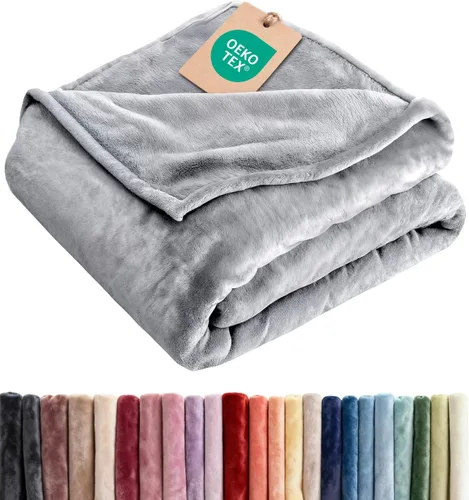 Miniatura 11 de Manta de forro polar ultrasuave para niños – Manta de franela de lujo para niños – Ligera para sofá, cama o silla – Gruesa, cálida y transpirable