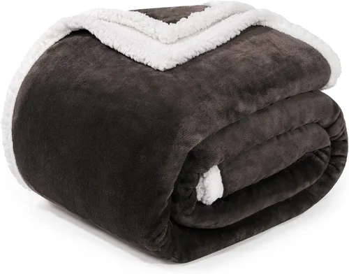 Miniatura 10 de Beautex Manta de Vellón Sherpa Beige Crema, Manta Suave y Esponjosa de Franela y Felpa, Manta Acogedora y Suavísima para Sofá, Cama y Adultos