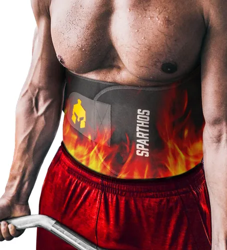 Sparthos - Faja reductora para la cintura, suda más y potencializa tus entrenamientos