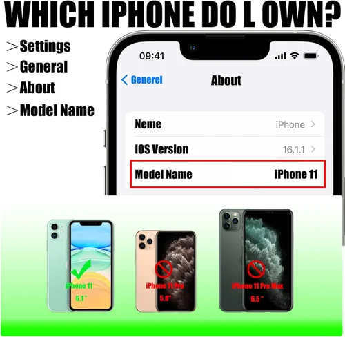 Miniatura 2 de Zouzt Funda para iPhone 11 de 6.1 pulgadas de piel auténtica con 4 ranuras para tarjetas, tarjetero con bloqueo RFID, tapa magnética, función atril