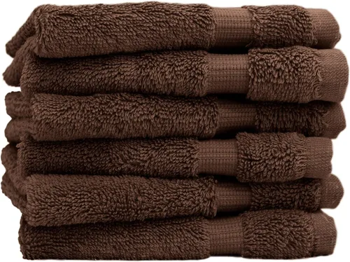 Miniatura 43 de Colección de calidad de hotel y spa, altamente absorbente y de secado rápido, 100% algodón turco, 750+ GSM, toallas ecológicas, toallas con borde