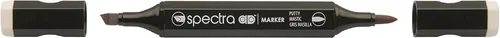 Miniatura 19 de AD Marker Chartpak Spectra, Tri-Nib y cepillo de doble punta, antiguo, 1 cada uno (S069AD)