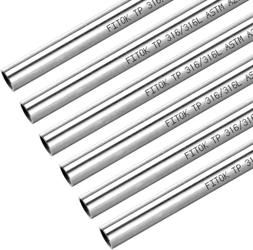 Miniatura 11 de Tubo liso de acero inoxidable 316/316L 1" DE × 0.083" de pared × 80" de longitud, tubo recocido ASTM A269 (1 pieza)