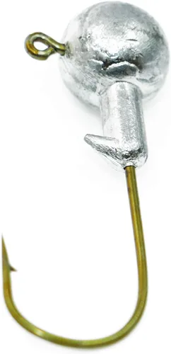 Miniatura 3 de Cabezas de plantilla sin pintar, cabezas de bola con gancho de bronce