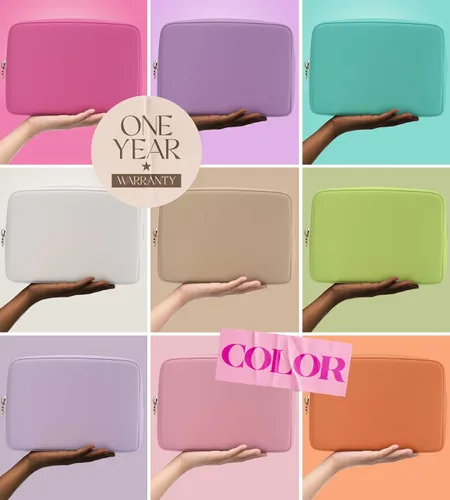 Miniatura 6 de Bolsa de Maquillaje de Viaje Embla Bolsa de Aseo de Viaje, Melocotón, L, Large
