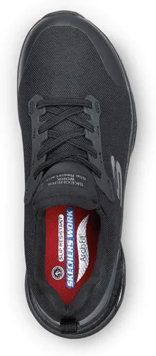Miniatura 5 de Skechers Arch Fit Work Serena, para mujer, punta suave, antideslizante, perfil bajo, zapato de trabajo deportivo de cierre slip on