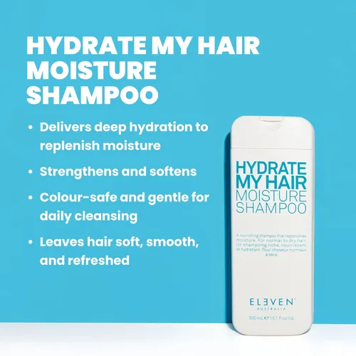 Miniatura 4 de ELEVEN AUSTRALIA Hydrate My Hair Shampoo El mejor champú hidratante para cualquier clima