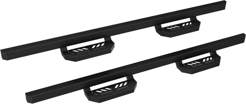 Estribos para Chevy Silverado/Sierra 1500 2019-2023 y Silverado/Sierra 2500HD 3500HD 2019-2023 Crew Cab (excluye 2019 1500 LD/Limited), escalones