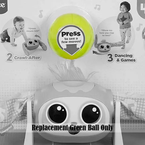 Miniatura 4 de Pieza de repuesto para Fisher-Price Rollin' Rovee - GJW33 ~ Bola verde de repuesto