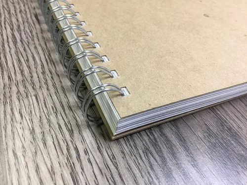 Miniatura 5 de Cuaderno de bocetos. Bloc encuadernado con alambre para lápiz, tinta, marcador, carbón y pinturas de acuarela, (8.5 x 11 pulgadas), 50 páginas (1)