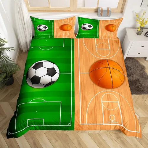 Miniatura 42 de Manfei Juego de funda de edredón occidental, tamaño individual, juego de ropa de cama de caballo de vaquero de 2 piezas, funda de edredón de cactus