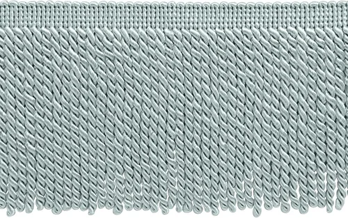 Miniatura 8 de Colección Basic Solid de 6 pulgadas (5.9 in) con flecos de lingote satinado tradicional (estilo # BFS6) gris plateado #049 (gris plateado) paquete
