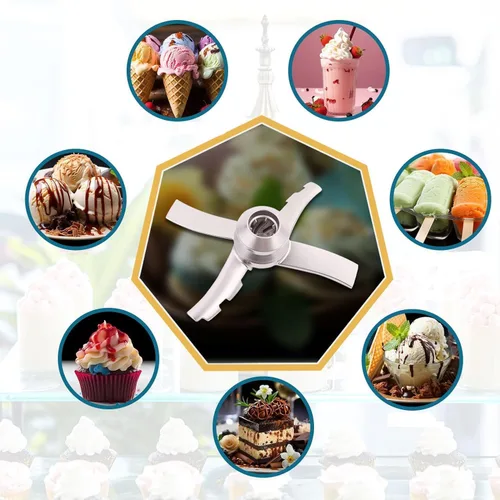 Miniatura 3 de Cuchilla de paleta de repuesto para Ninja Creami NC300 Series Ice Creamers: Reemplazo de la cuchilla de paleta para Ninja Creamerizer NC299AMZ NC301