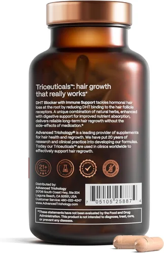 Miniatura 8 de DHT Blocker - Suplemento para el crecimiento del cabello para adelgazamiento genético para hombres y mujeres Aprobado* por la Asociación Americana