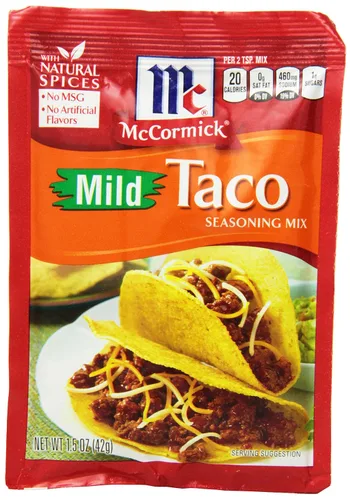 Miniatura 6 de McCormick Mezcla de condimentos Taco 30% menos de sodio, 1.25 onzas (paquete de 12)
