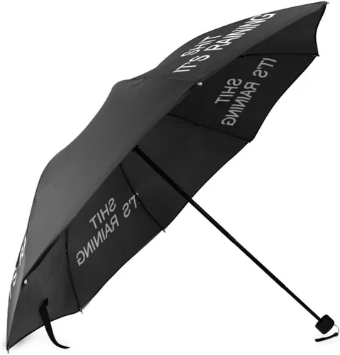 Miniatura 3 de Artsbaba Paraguas de lluvia plegable con protección UV, paraguas compacto de viaje