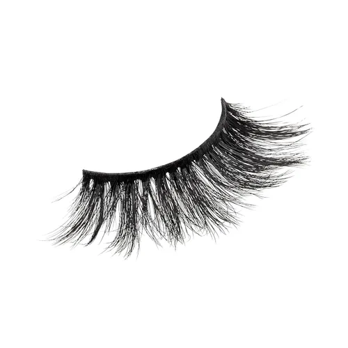 Miniatura 9 de KISS Pestañas postizas de color negro mate, Cheviot mate, 0.71 a 0.78 pulgadas, incluye 4 pares de pestañas, fáciles de aplicar, racimos de pestañas
